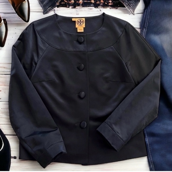 Tory Burch vintage silk jacket. Gorgeous!! - Picture 3 of 10